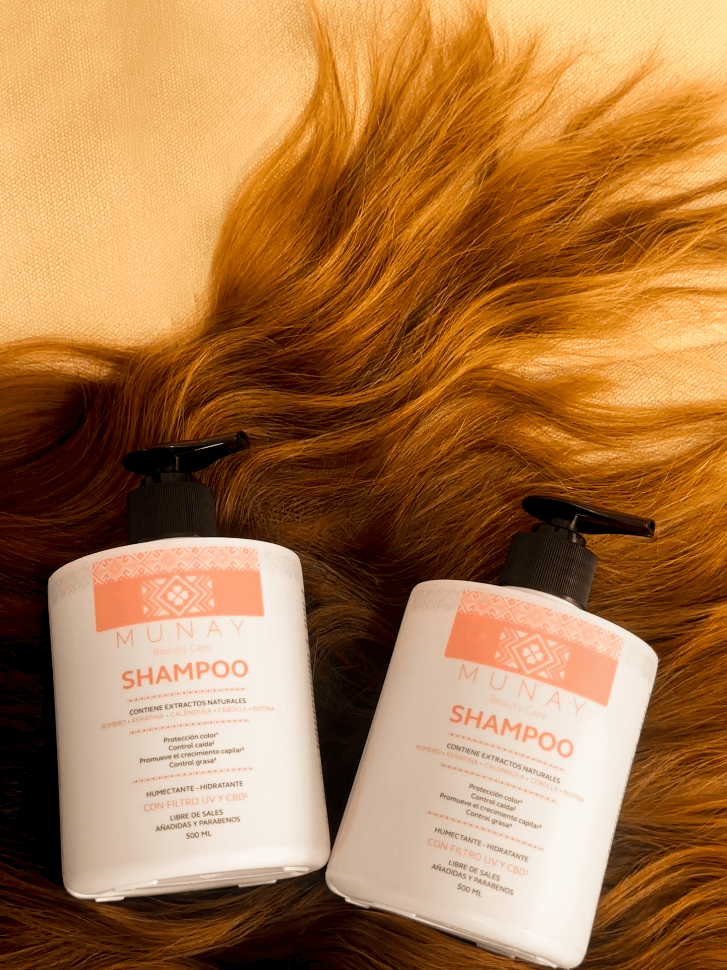 Shampoo Revitalizante y Antioxidante Munay