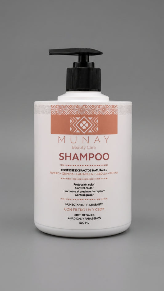 SHAMPOO REVITALIZANTE & ANTIOXIDANTE MUNAY