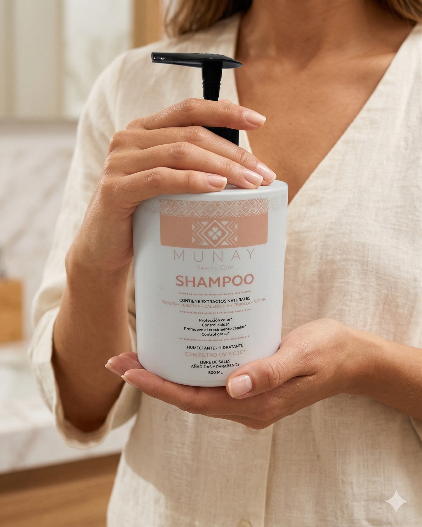 Shampoo Revitalizante y Antioxidante Munay
