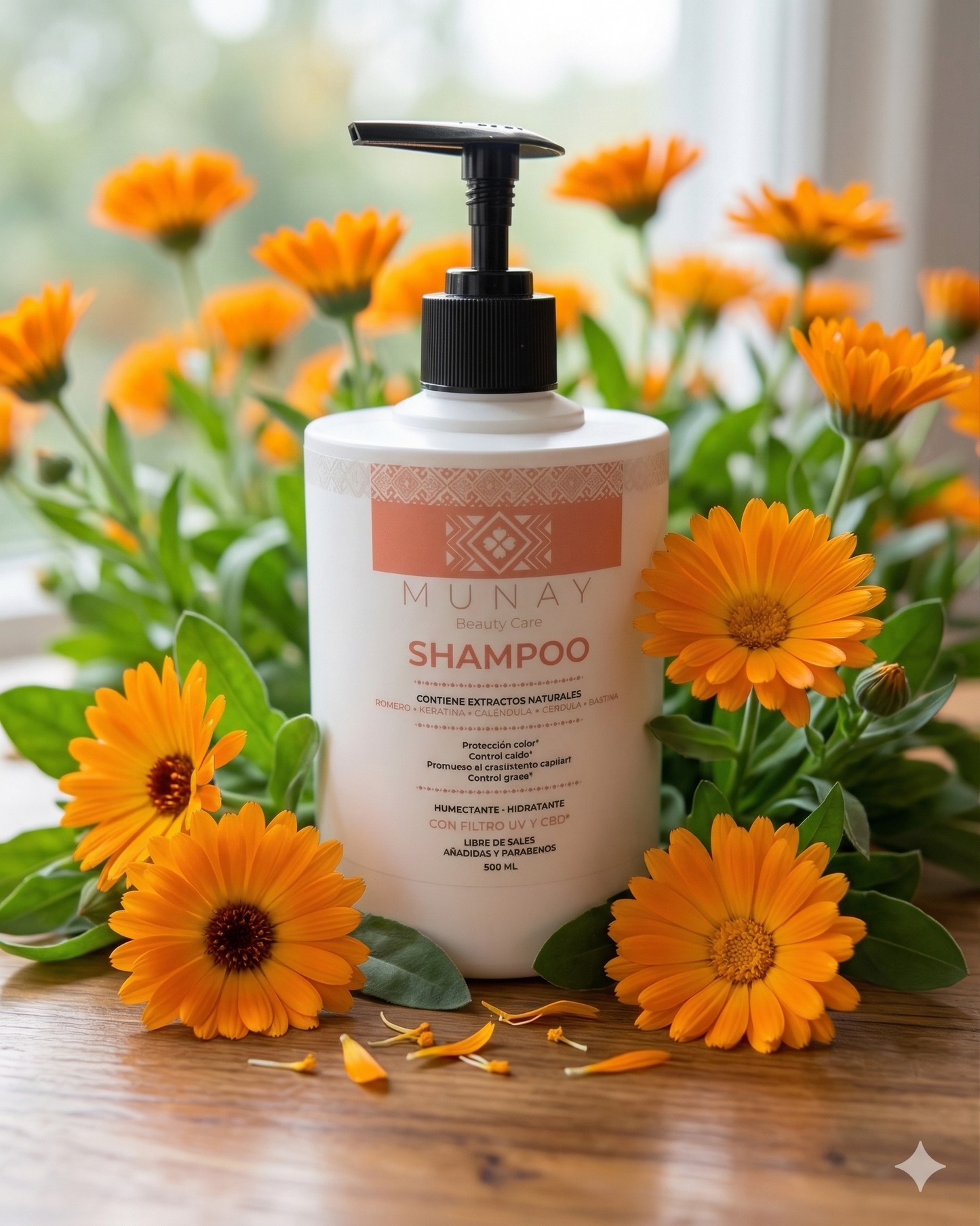Shampoo Revitalizante y Antioxidante Munay