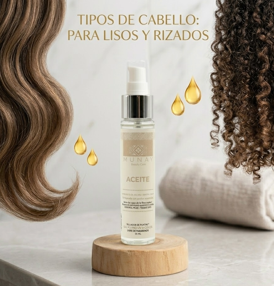 Aceite Tratante de Argán y Coco Munay